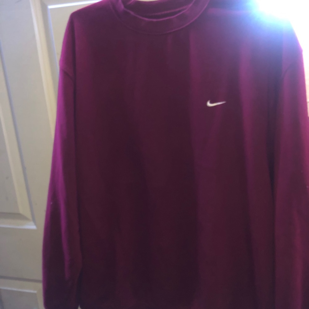 Vintage Dark Red Nike Crewneck